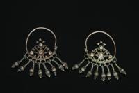 Product Photo: 0428 khalka (ear-rings) Andijan , Twentieth century